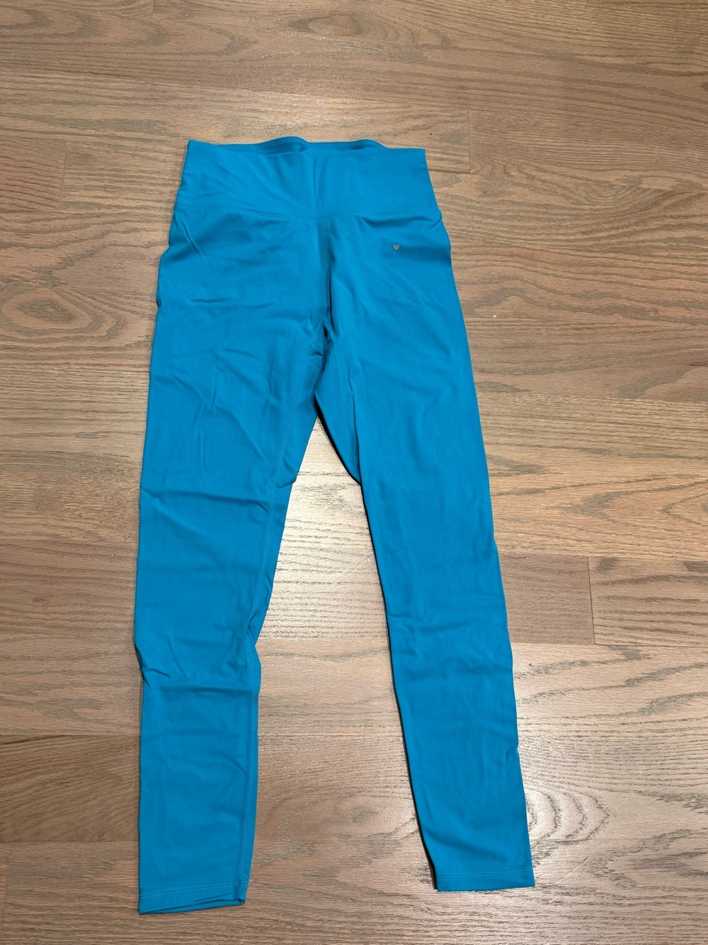 Love Fitness Apparel High-Waist Teal Leggings